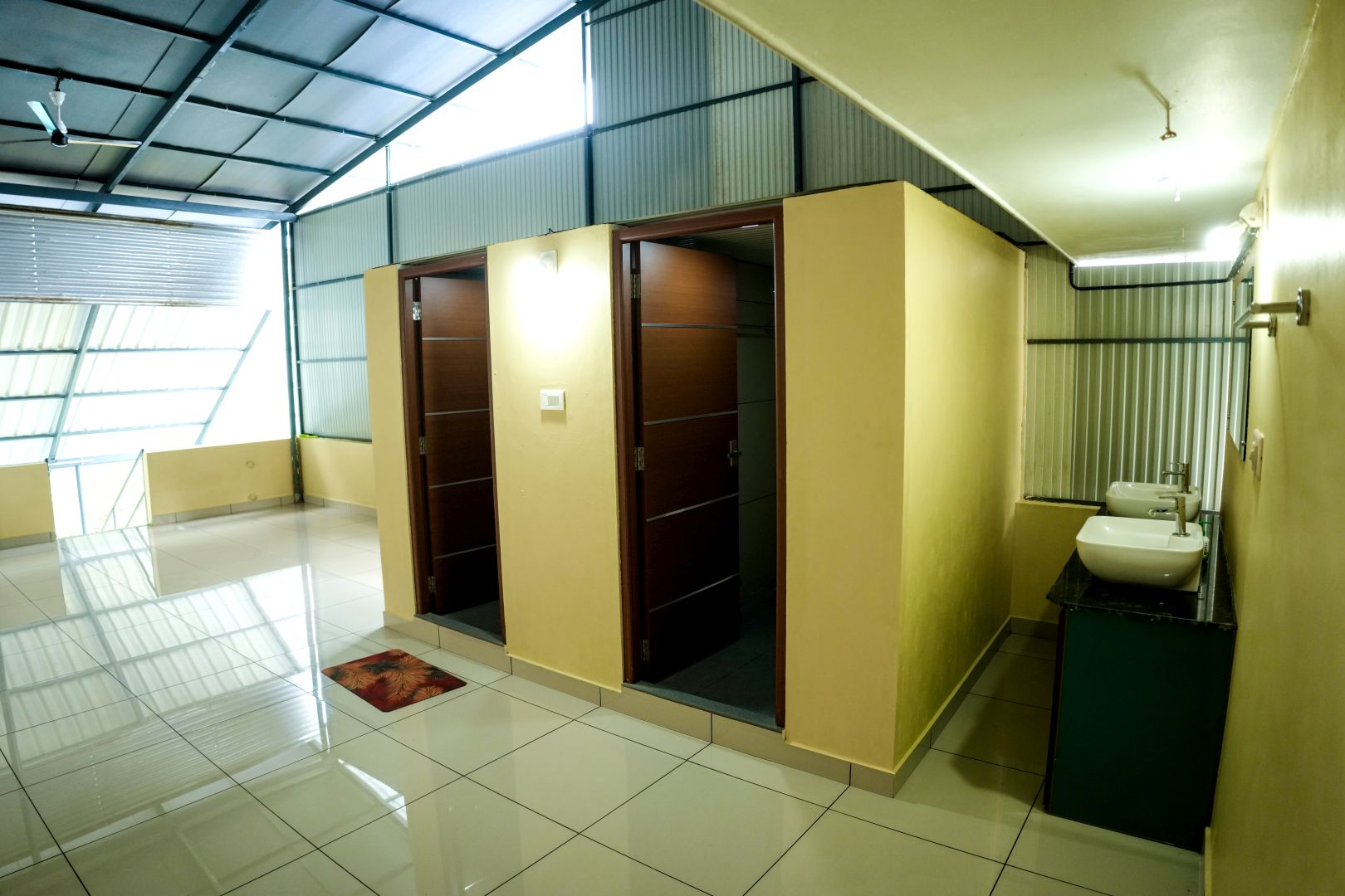 Terrace wash and Toilet