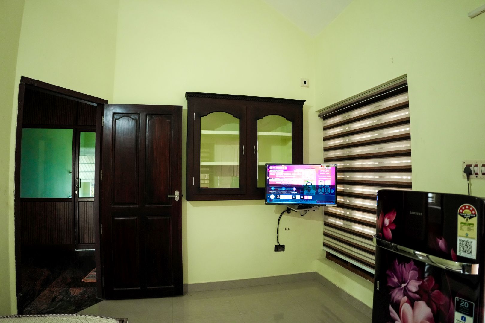 Living Area with Entertainment Setup