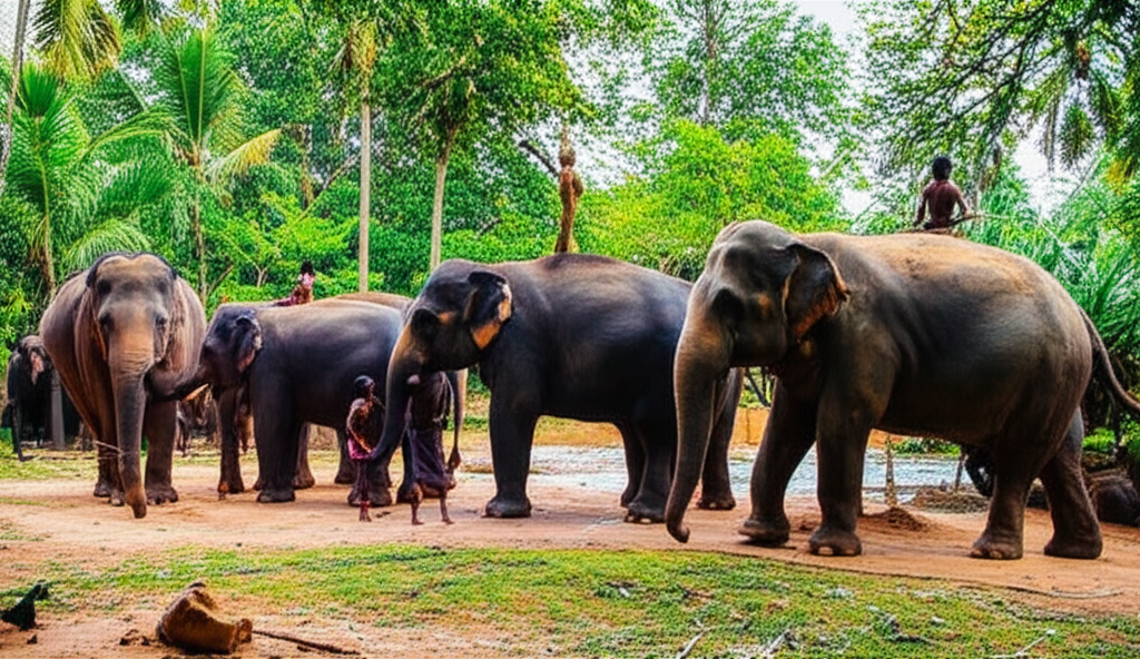 Kodanad Elephant Training Center